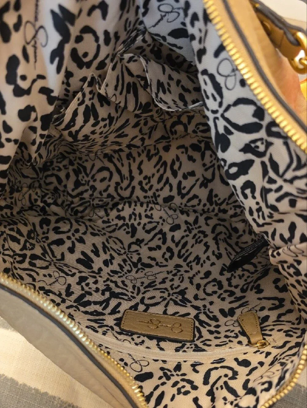 Jessica Simpson Neutral Tan Womens Shoulder Bag - Stylish Everyday Tote
